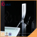 China wholesale water tap mixer single handle fancy bathroom sink faucets